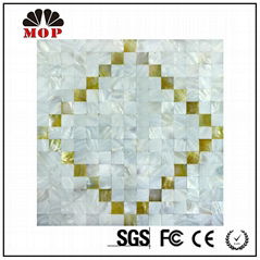MOP-M04 special design shell mosaic tile