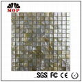 MOP-G04 25mm yellow lip shell mosaic