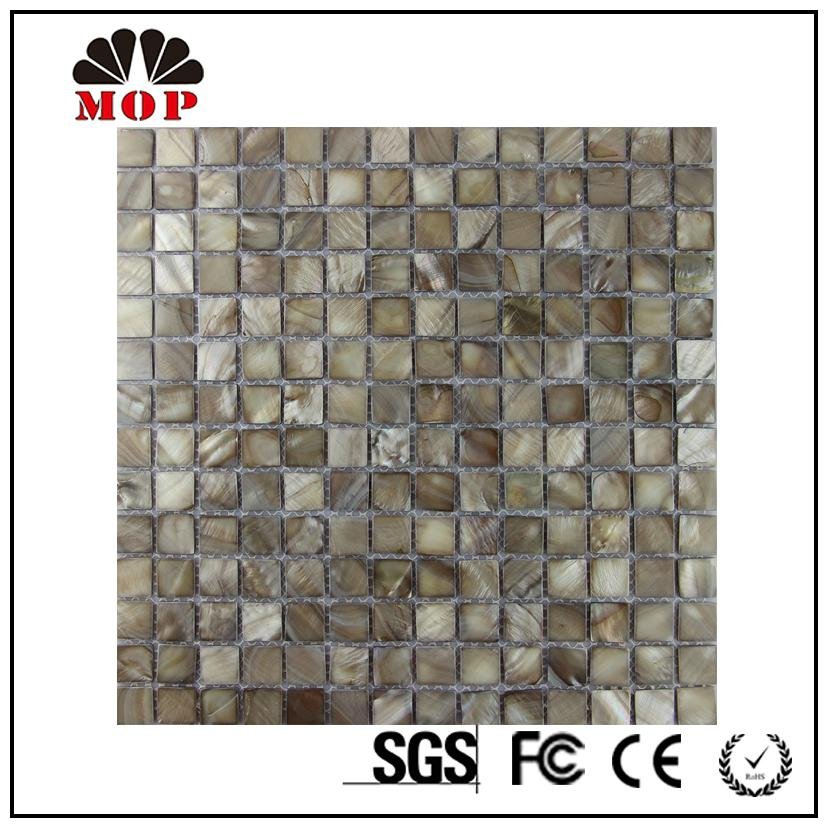 MOP-G06 20*20mm shell mosaic slab