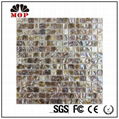 MOP-G08 mother of pearl shell mosaic slab 1