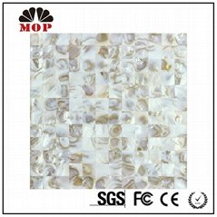 MOP-M06 kitchen backsplash mother of pearl shell mosaic tile