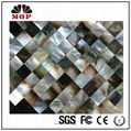 MOP-B04 seashell black lip shell mosaic