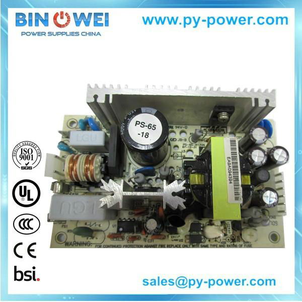 Customized and standard  25W 50W 75W Switching Power Supply 