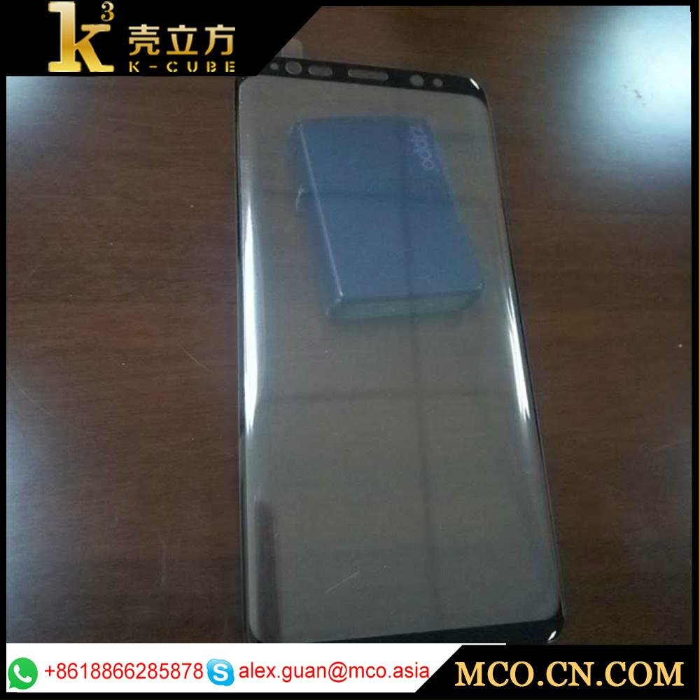 3D full cover tempered glass screen protector for samsung s8  2