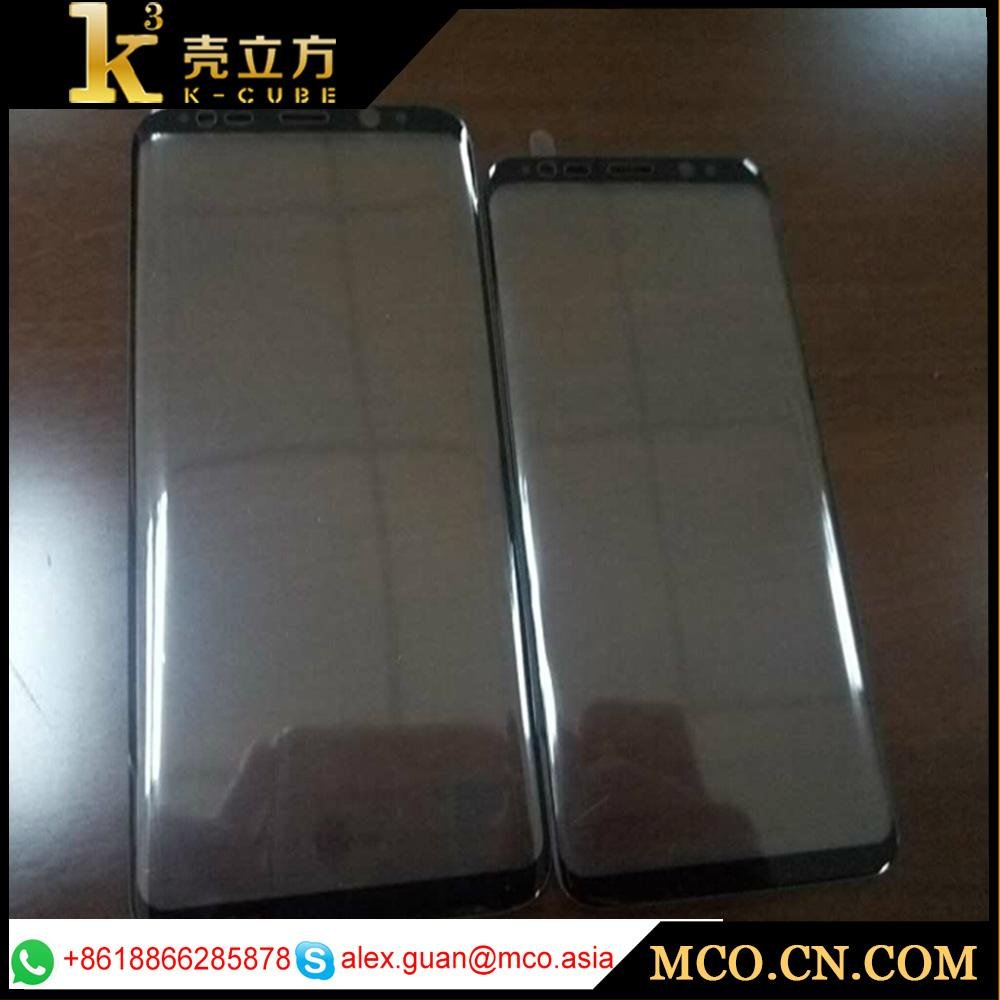 3D full cover tempered glass screen protector for samsung s8  3