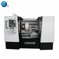 CK6180W Hot Sale wheel rim Repair CNC lathe machine with Diamond cutting