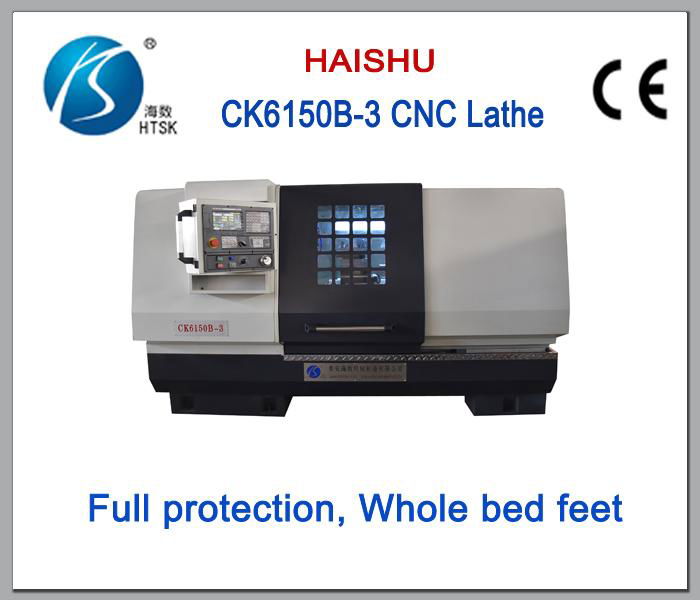 CK6150B-3 horizontal cnc lathe with full protection