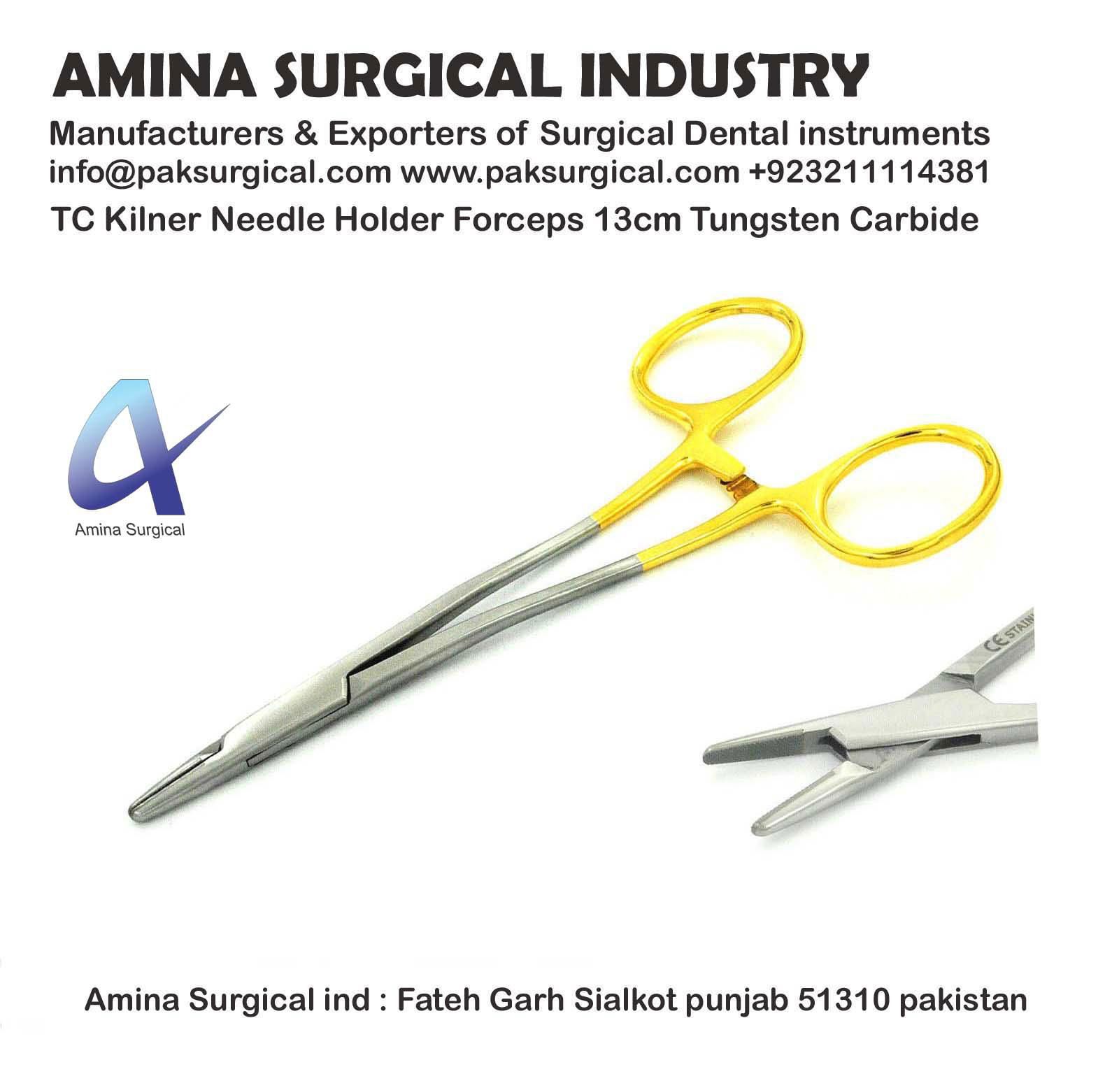 TC KILNER NEEDLE HOLDER FORCEPS