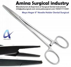 Mayo Hegar 6" Needle Holder Dental Surgical