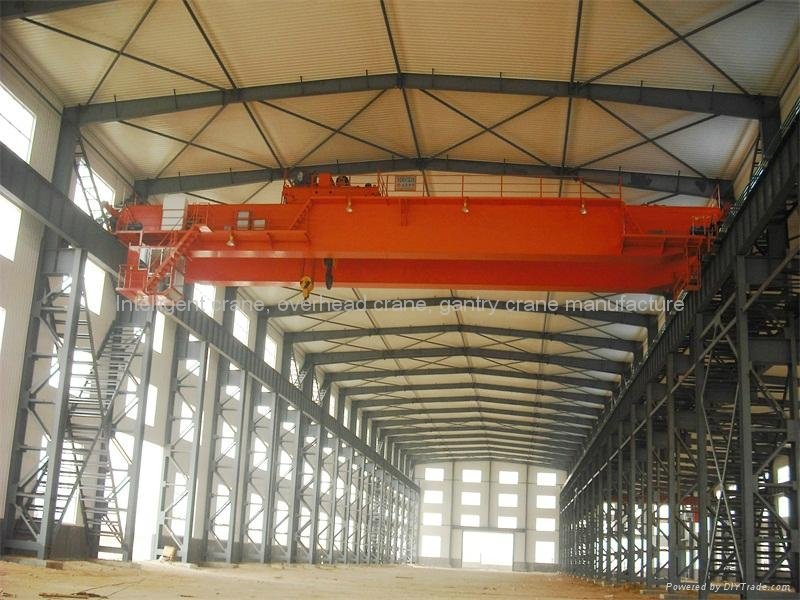 Workshop Trolley Double Girder Overhead Crane 4