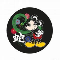 Micky Mouse Embroidery patches used for