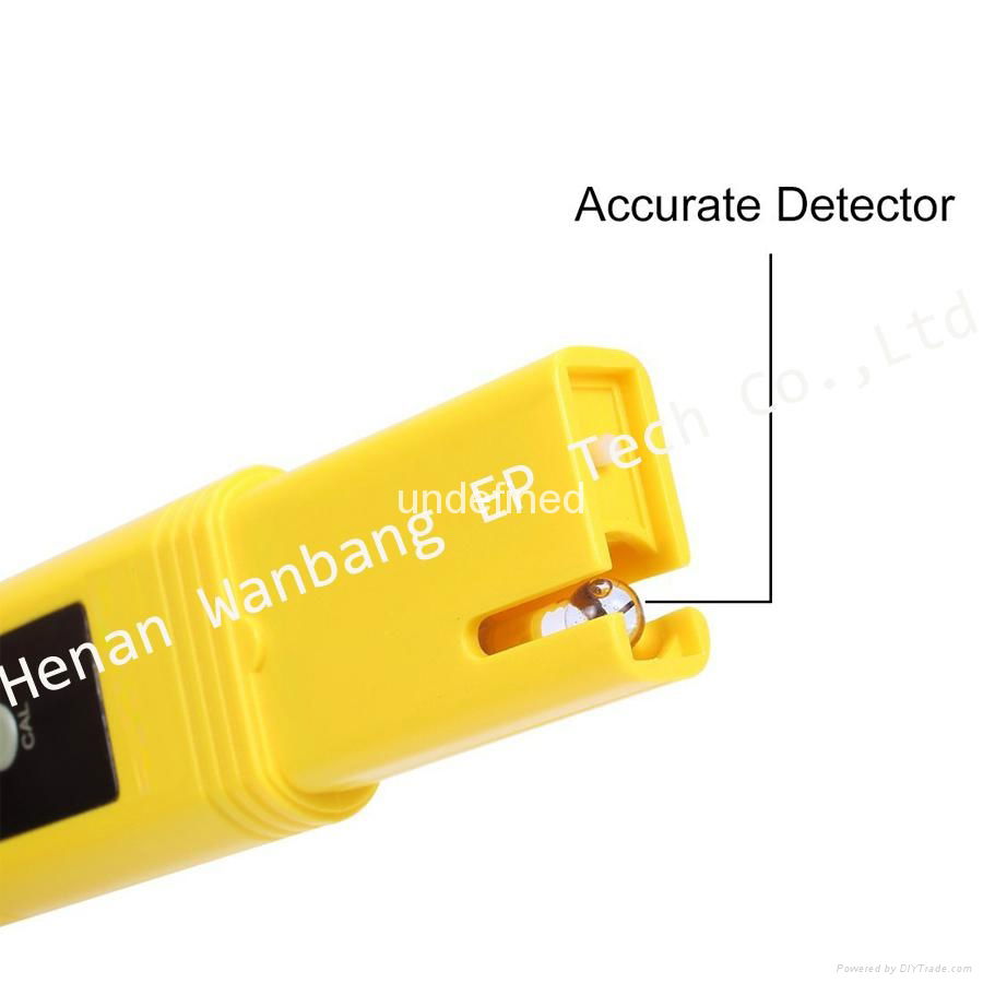 High Accuracy Home use Multi Functional Portable PH Meter 3