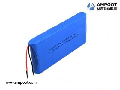 14.8V Lithium ion battery pack for Military receiver 4