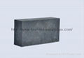 Silicon carbide brick for refractory melting furnace