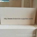 refractory zircon brick for the high erosive zones of glass furnace