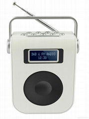 DAB FM  Radio with clock alarm