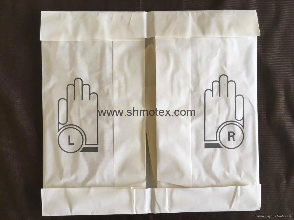 #1510 Disposable Sterile Non-Beaded Cuff Latex Surgical Gloves 3