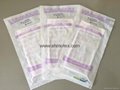 #1710 Microsurgery Thin Non-Beaded Cuff Latex Surgical Gloves 4