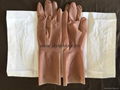 #1710 Microsurgery Thin Non-Beaded Cuff Latex Surgical Gloves 2