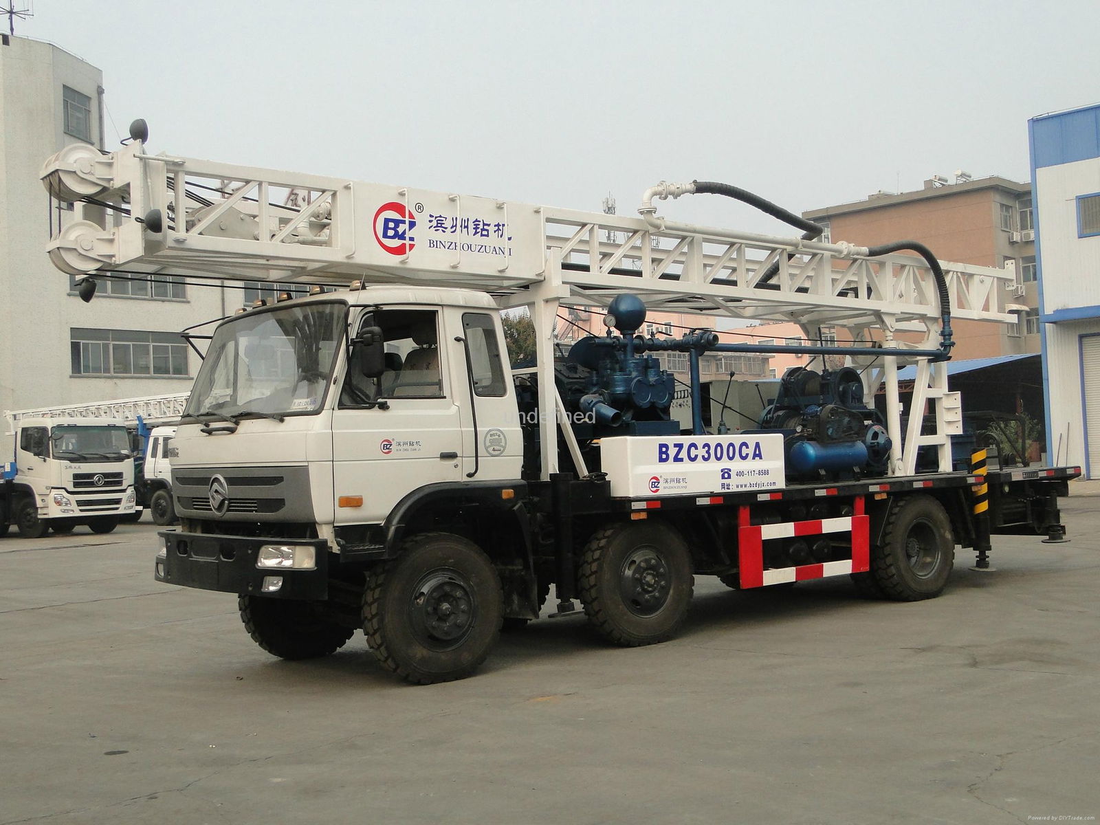 NYC-300 truck mounted drilling rig 2