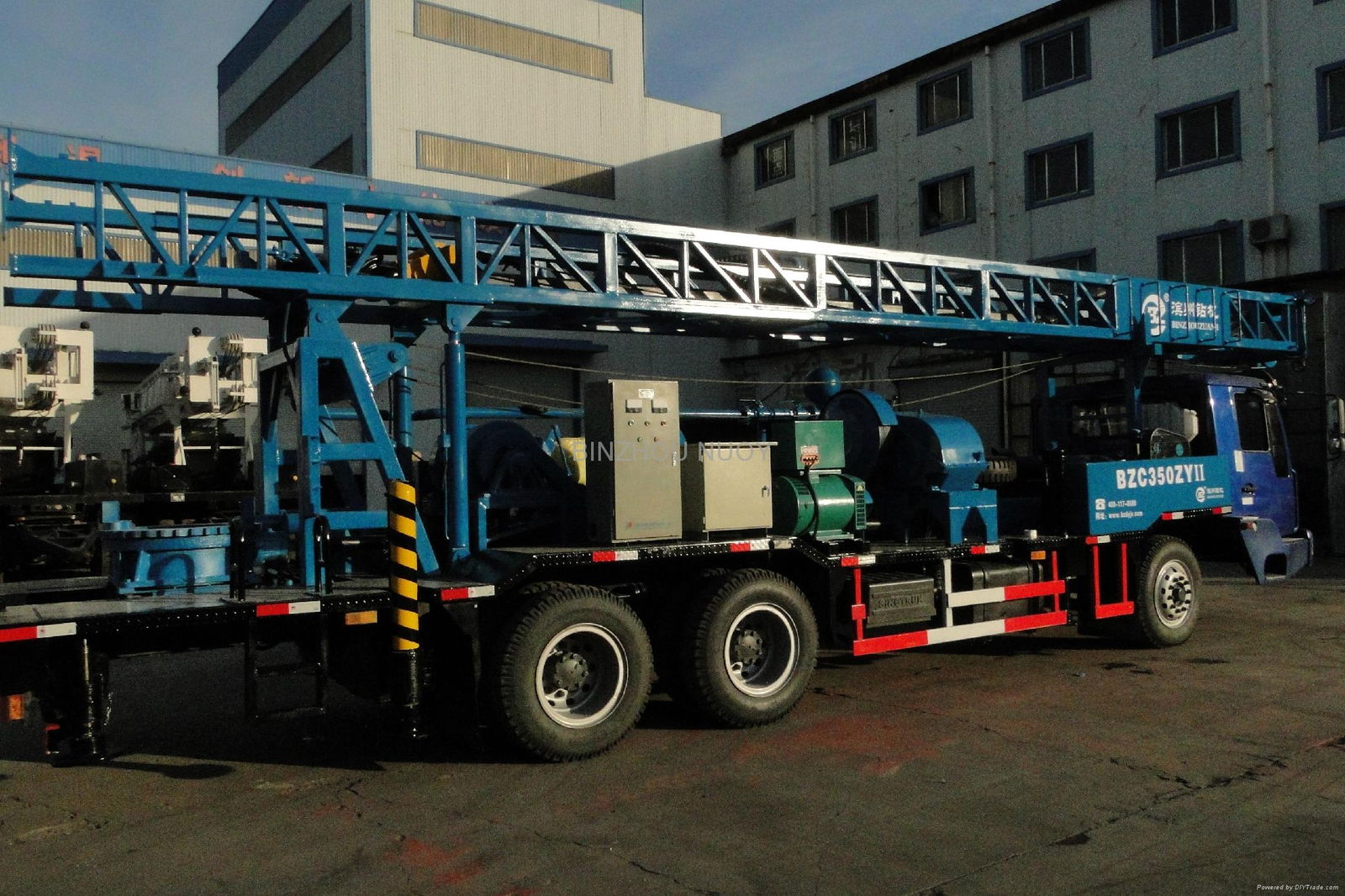 NYC-350 Truck Mounted Drilling Rig 4