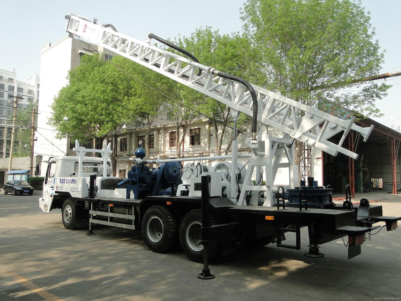 NYC-350 Truck Mounted Drilling Rig 5