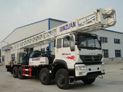 NYC-400BZY truck mounted drilling rig