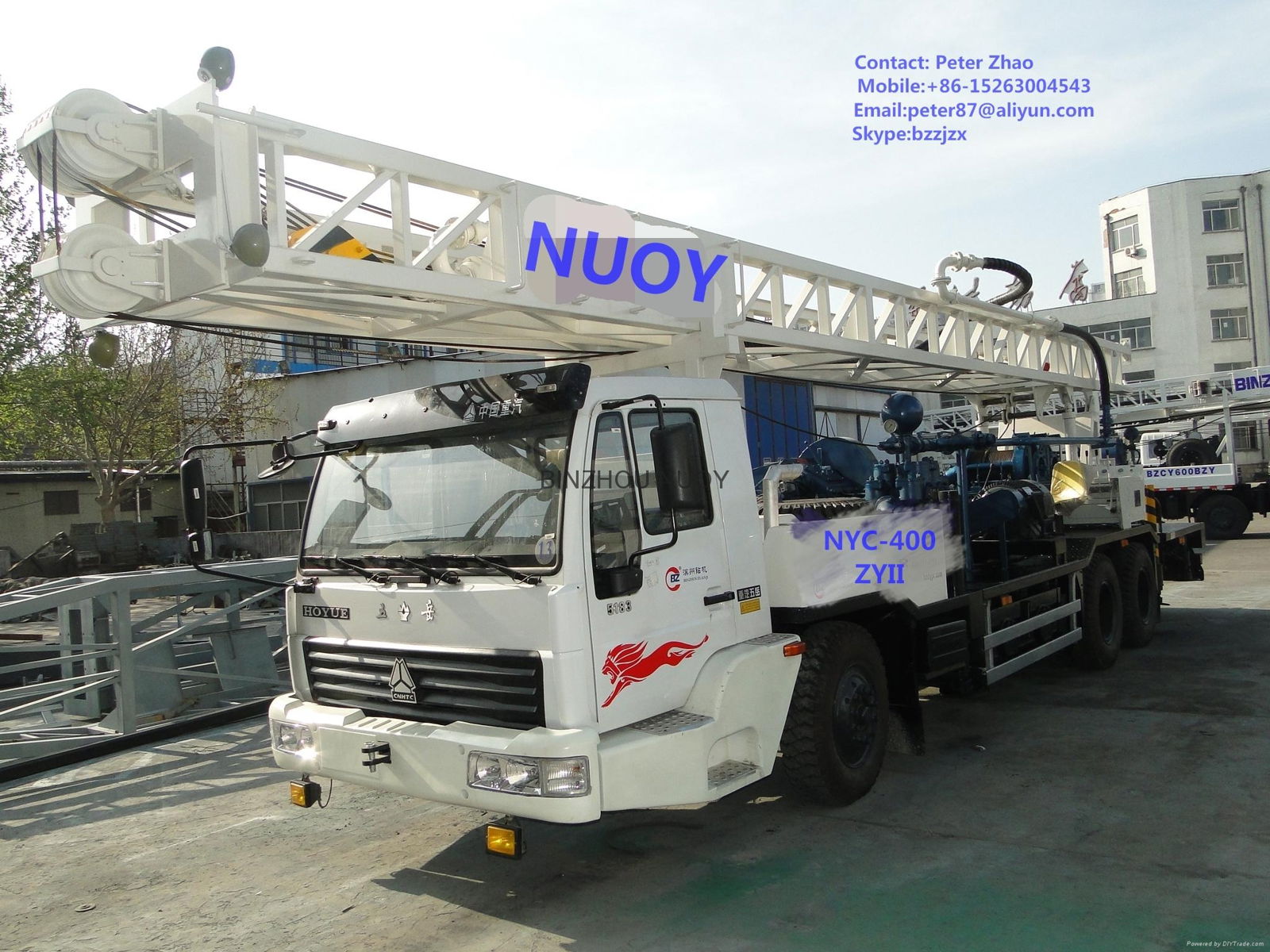 NYC-400ZYII Truck Mounted Drilling Rig