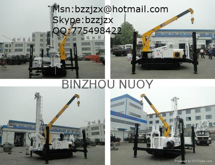 NYD400 Crawler rock drilling rig