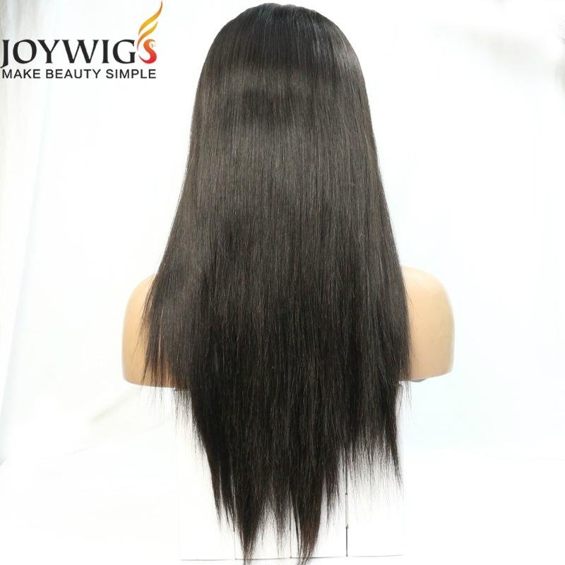 High density 180% with high ponytail human hair 360 wig