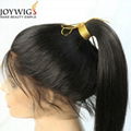 High density 180% with high ponytail human hair 360 wig 3
