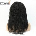 In stock Brazilin virgin hair deep curl 200% Heavey density 360 full lace wigs f 4