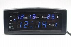 LED digital clock simple