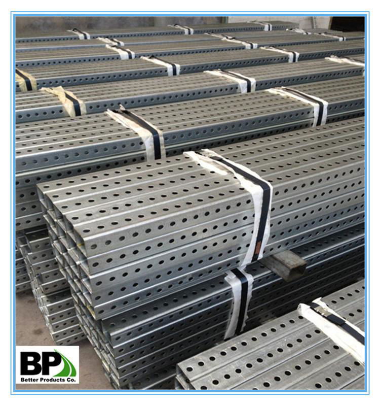 Galvanized and Perforated Square Tube 2
