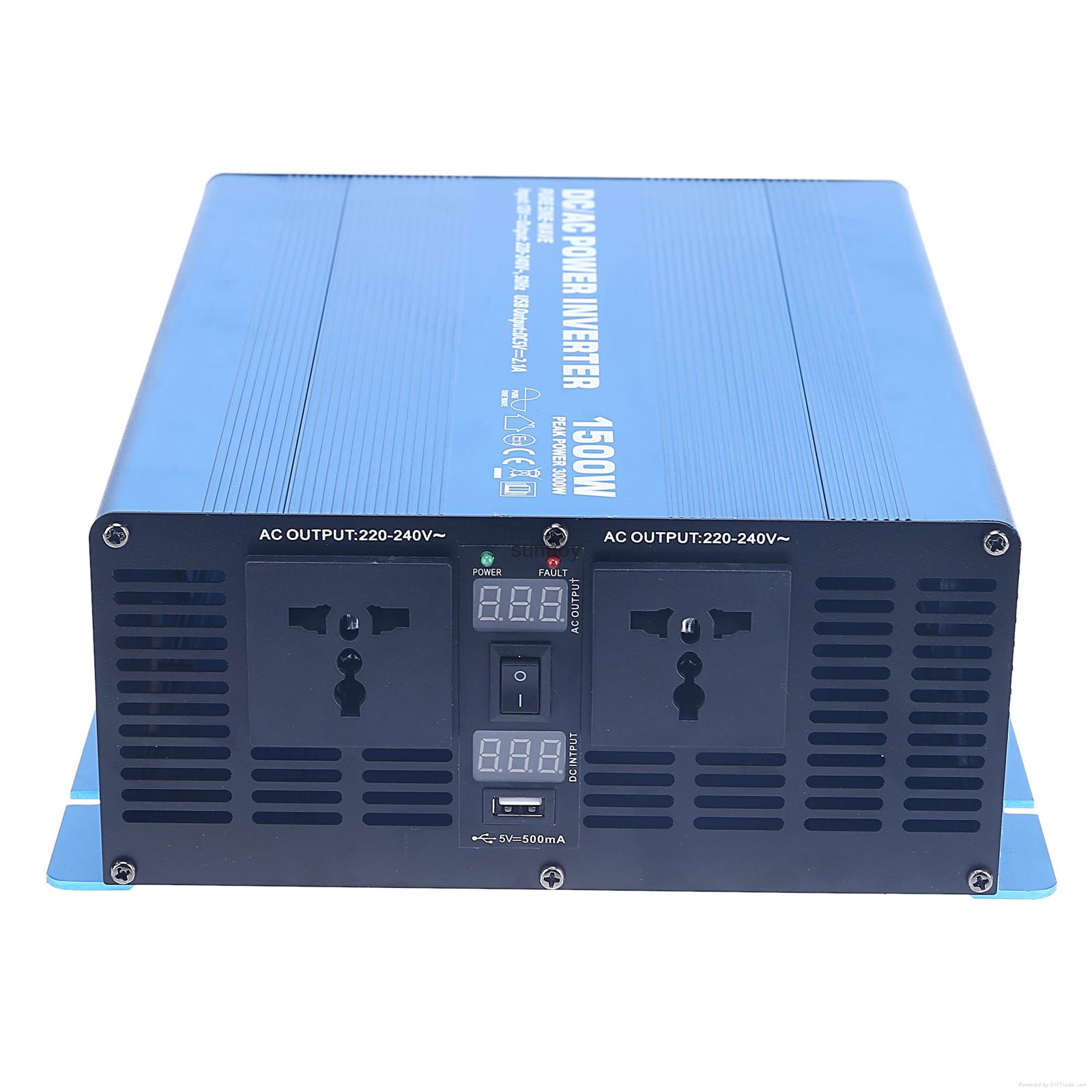 1500W Pure Sine Wave Power Inverter