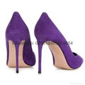 italian leather high heels stilettos sexy women shoes big US size pumps 3