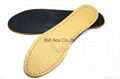 leather latex arch insole