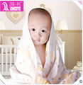 Cute children custom ultra smart kids hooded hammam towel 4