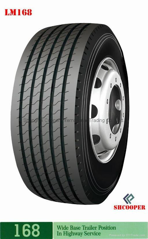 LONG MARCH brand tyre 385/65R22.5-168