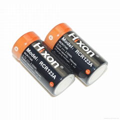 Hixon Genuine 700mAh Rcr123A Protected Rechargeable 3.7V Li-ion Battery 16340