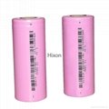 Hixon Ifr 26650 3.2V 3200mAh LiFePO4 Rechargeable Cell Battery Flat Top Battery 1