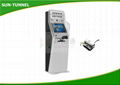 Free Standing Retail Mall Self Service Kiosk Barcode  Receipt  Coupon QR Cod 2