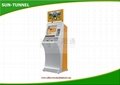 Telecom Bank Card Dispenser Kiosk With