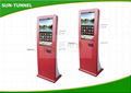 Shopping Mall Coupon Print Self Service Kiosk Touch Screen floor standing 4