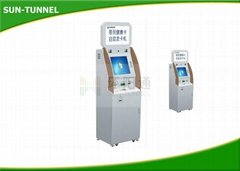 17 Inch All In One Self Payment Kiosk With Cash Acceptor and Card Reader
