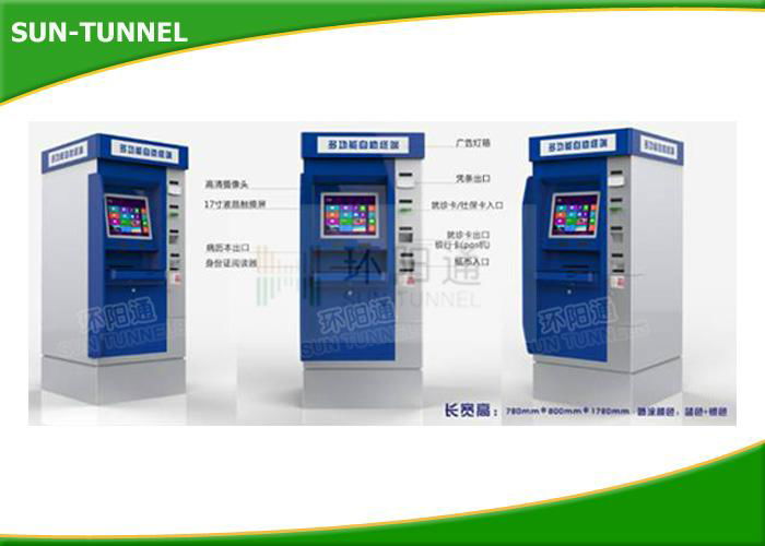 Touchscreen Ticket Printing Machine Free Standing Terminal Printer Kiosk 3