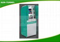 17 Inch Top LCD Monitor Financial Services Kiosk Payment With 2D Barcode Scanner