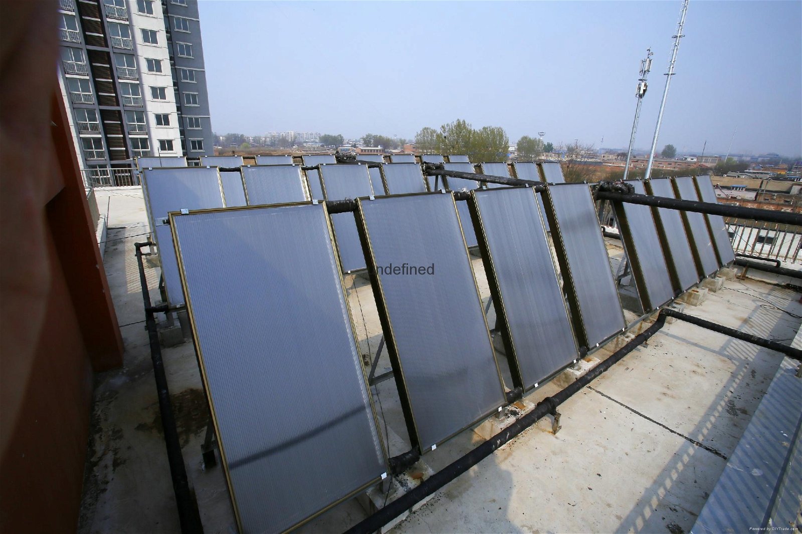 厂家直销高效平板太阳能集热器 4