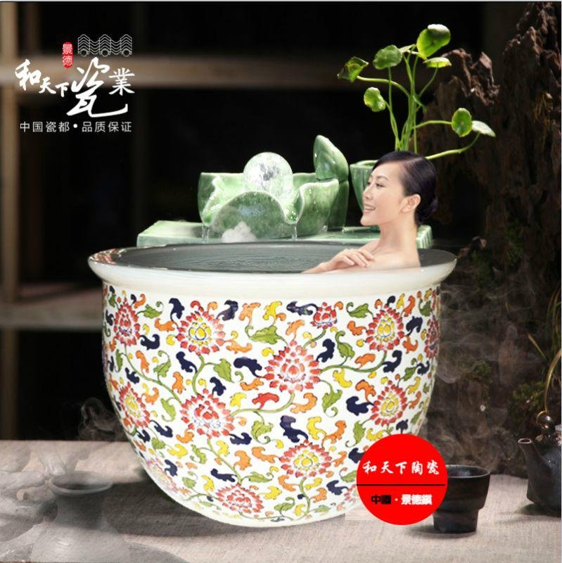 青水瓦台陶瓷泡澡缸 2