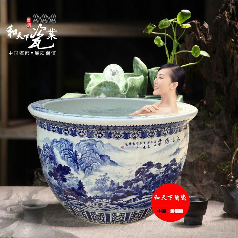 青水瓦台陶瓷泡澡缸 3